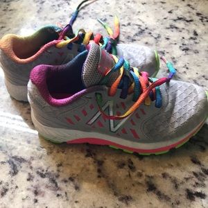 Toddler girl new balance sneakers